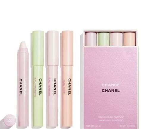 chanel chance perfume pencils|chance perfume pencils boots.